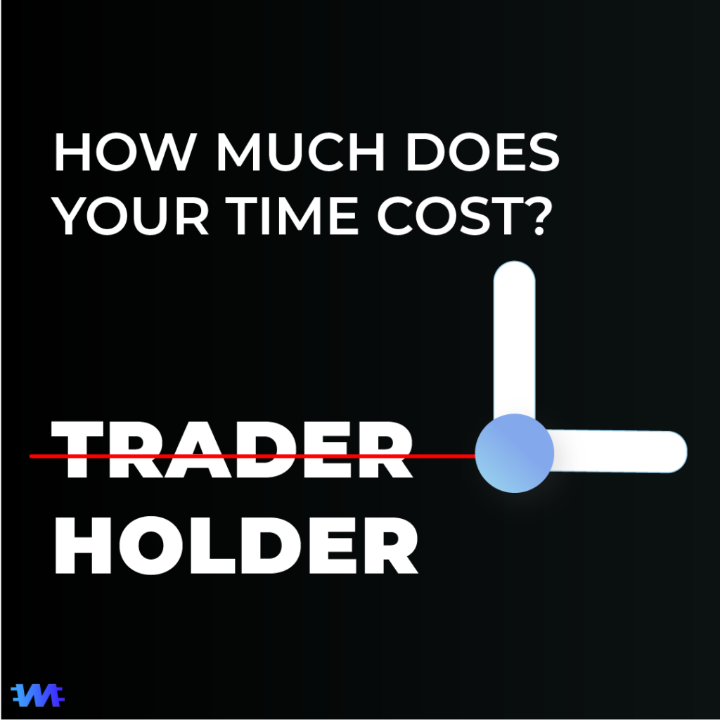 Difference between trader and holder