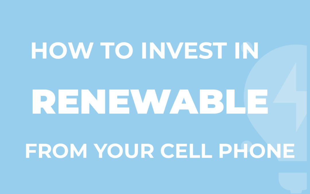 How to invest in renewables