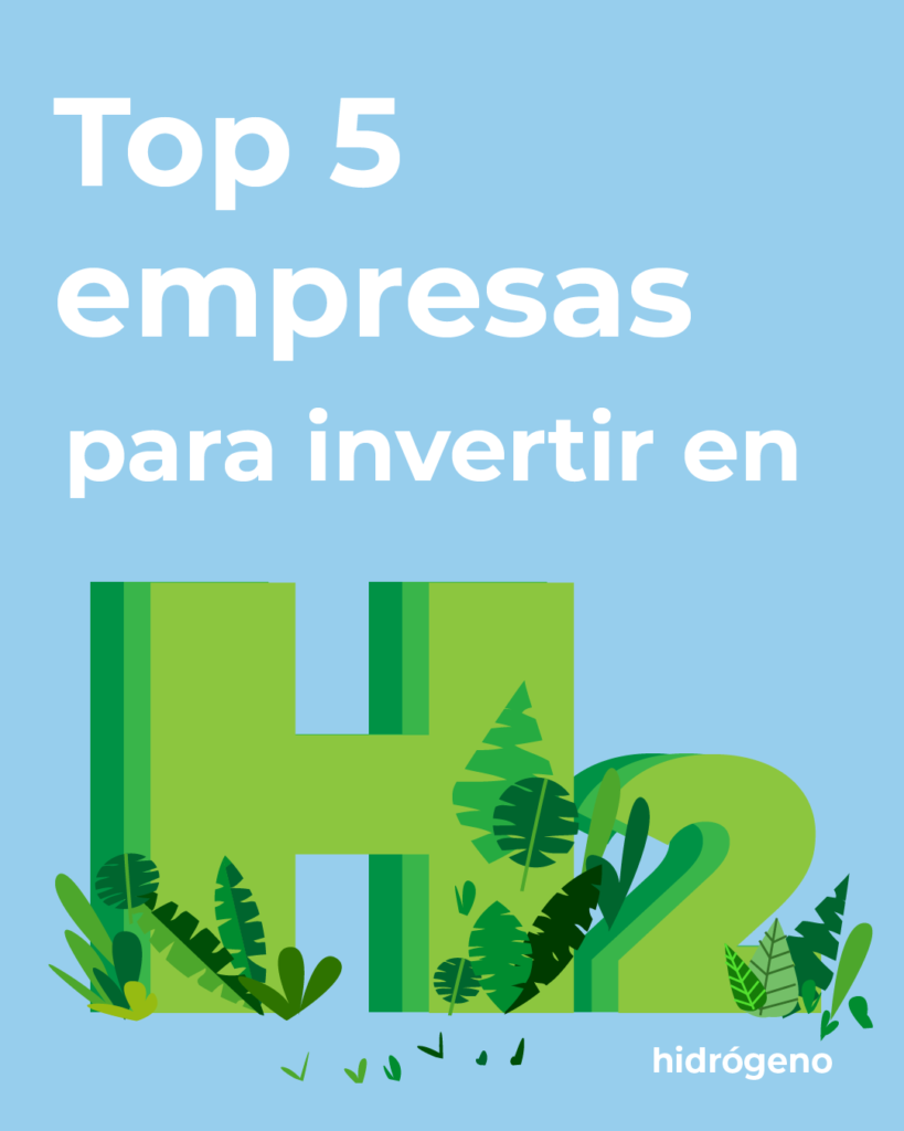 Top 5 empresas para invertir en Hidrógeno verde