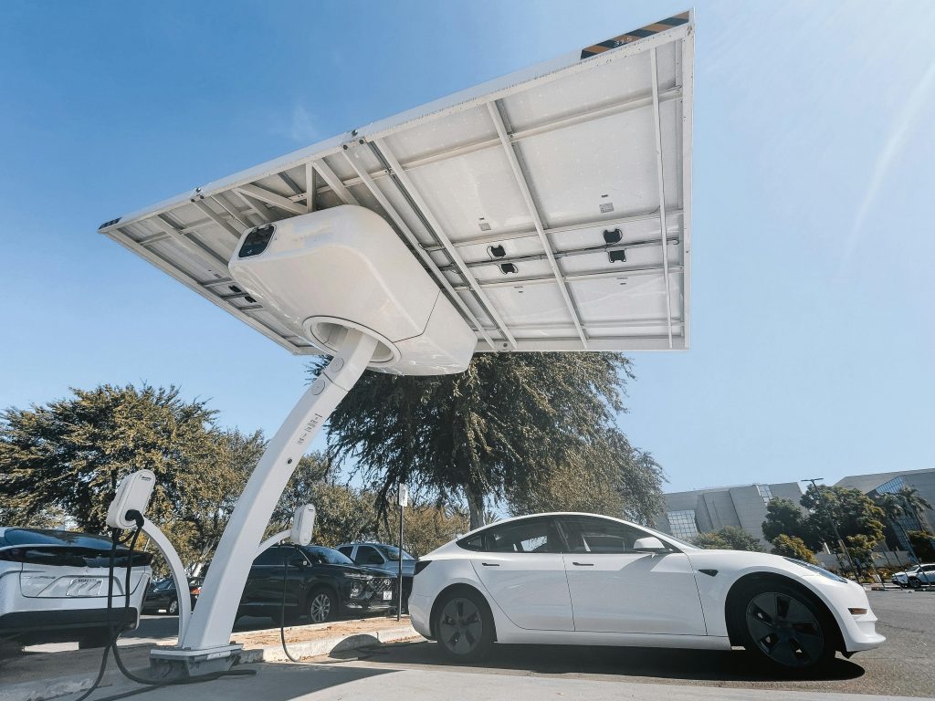 panel solar coche electrico